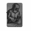 Graviertes Feuerzeug mit Schweißer-Motiv – ideal für Handwerker