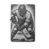 Eishockey Feuerzeug mit Gravur – Spieler mit Schläger und Puck