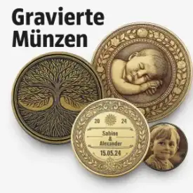 Personalisierte Münzen